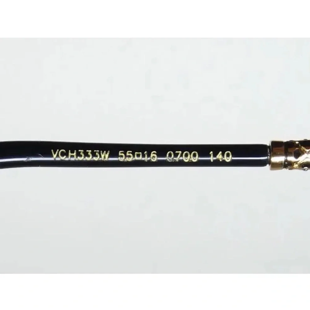 🔥 AUTHENTIC Chopard VCH333W 0700 Luxury Italian Eyeglasses - Black/Gold 55mm